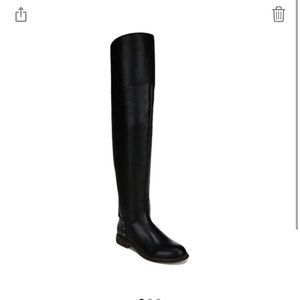 Franco Sarto Haleen black boots, leather , wide cuff